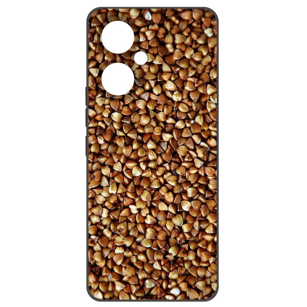 

Чехол-накладка Krutoff Soft Case Гречка для Tecno Camon 19 Pro, Черный