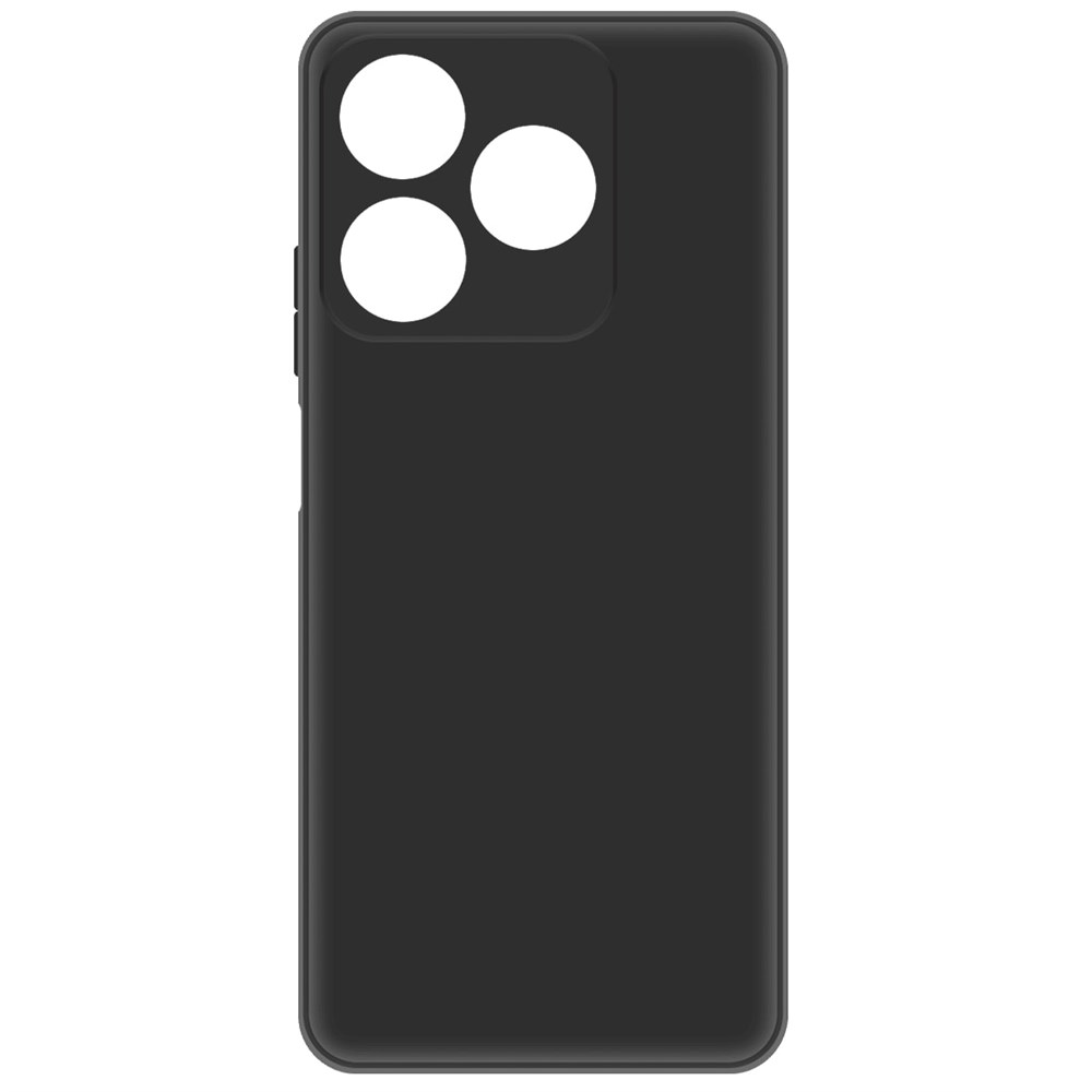 

Чехол-накладка Krutoff Silicone Case для Realme C63 черный
