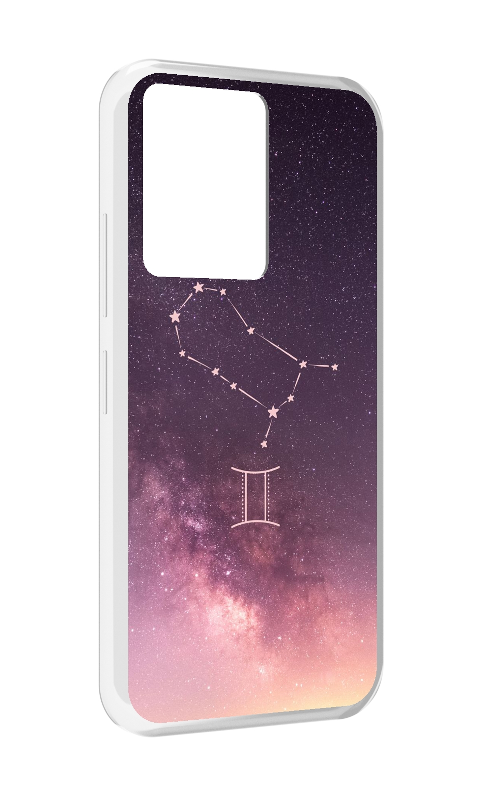 

Чехол MyPads знак зодиака близнецы 5 для Infinix Note 12 5G X671 / Note 12 Pro 5G, Прозрачный, Tocco