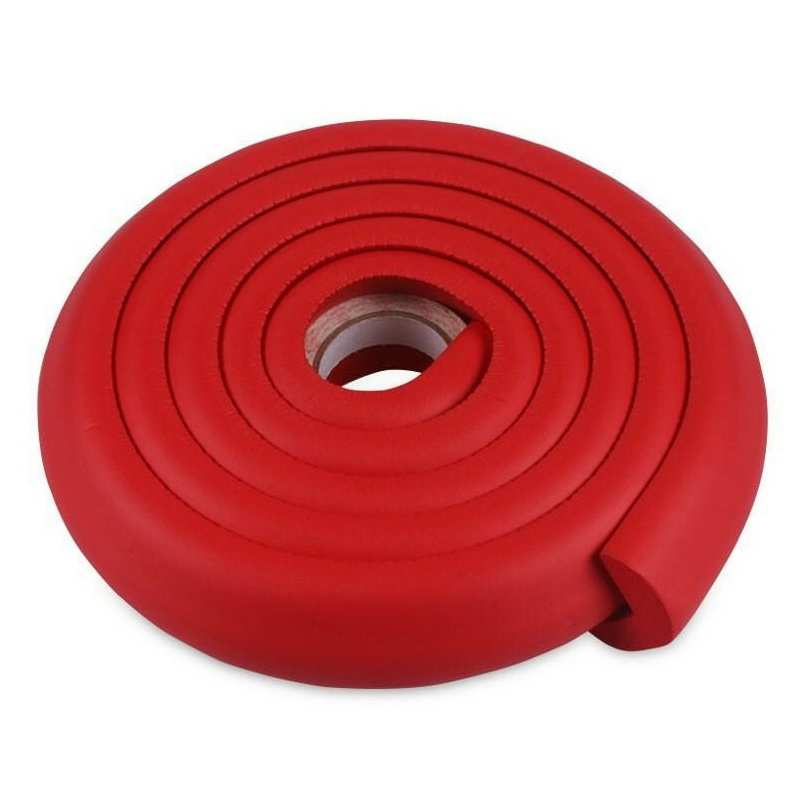 

Мягкая защита на края мебели и углы Protective Stripe Beideli, 200х5х1 см, красный