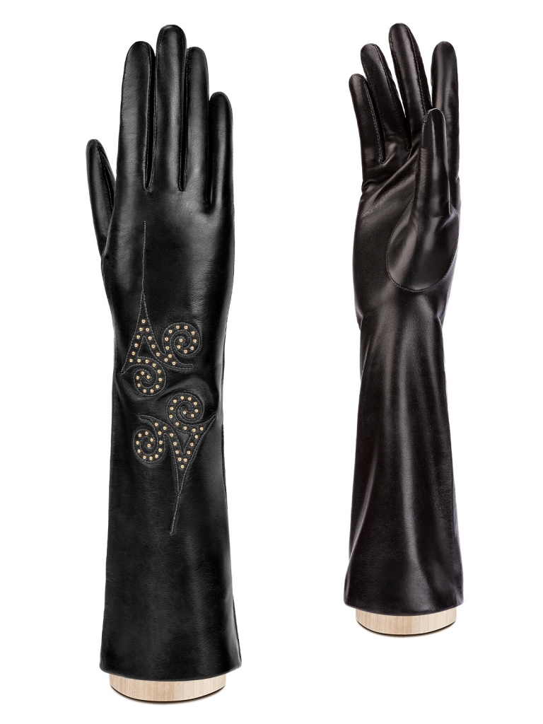 

Перчатки женские Eleganzza F-IS0018 черные, р, Черный, F-IS0018