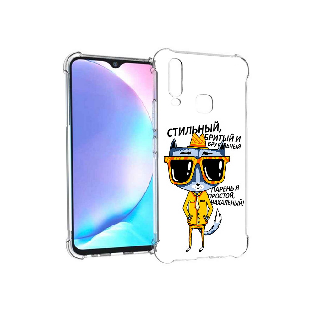 

Чехол MyPads Tocco для Vivo Y17 стильный кот (PT136369.382.625), Tocco