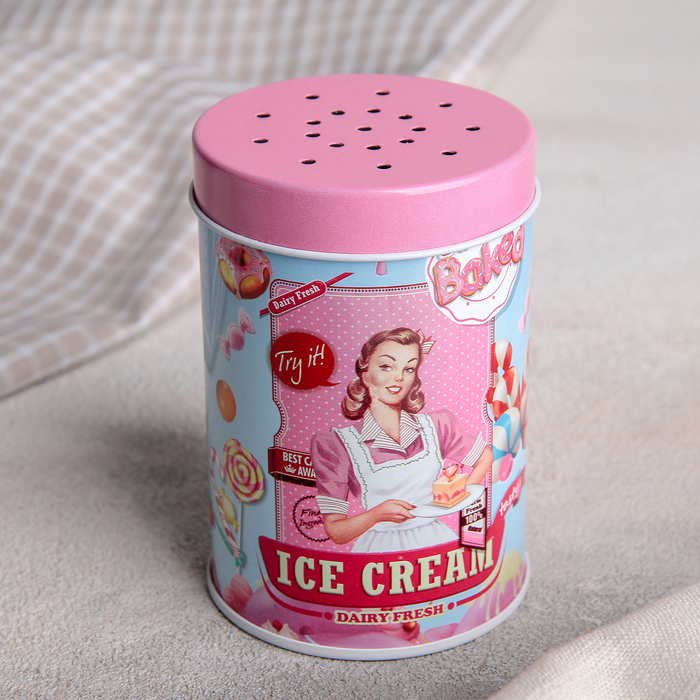 

емкость для сыпучих продуктов Ice cream, 100 мл, 7×5,5×8 см, с ручкой