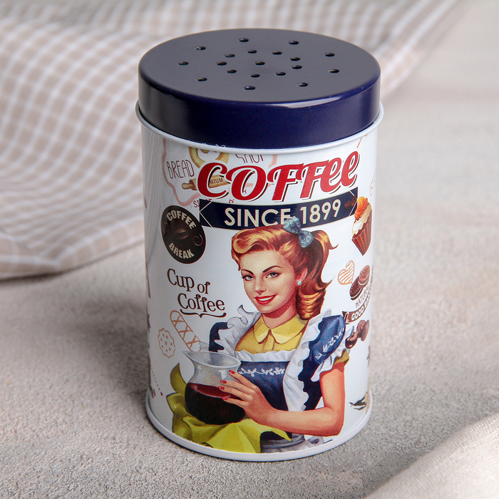 

емкость для сыпучих продуктов Coffee, 100 мл, 75,58 см, с ручкой