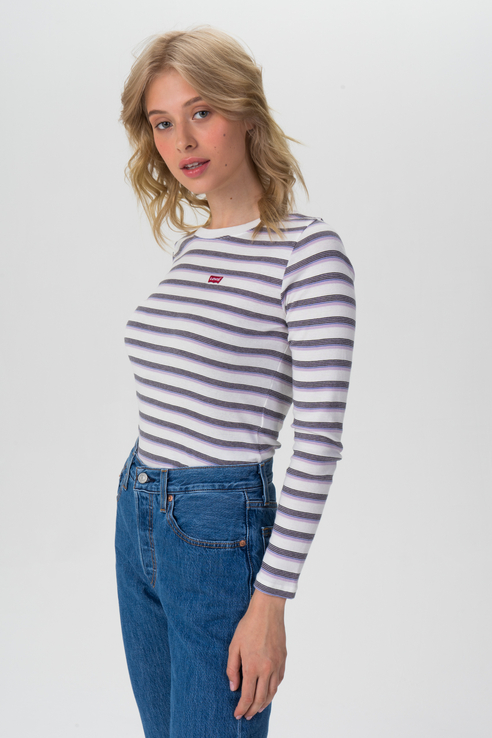 

Лонгслив женский Levi's 6955500190 белый L, 6955500190