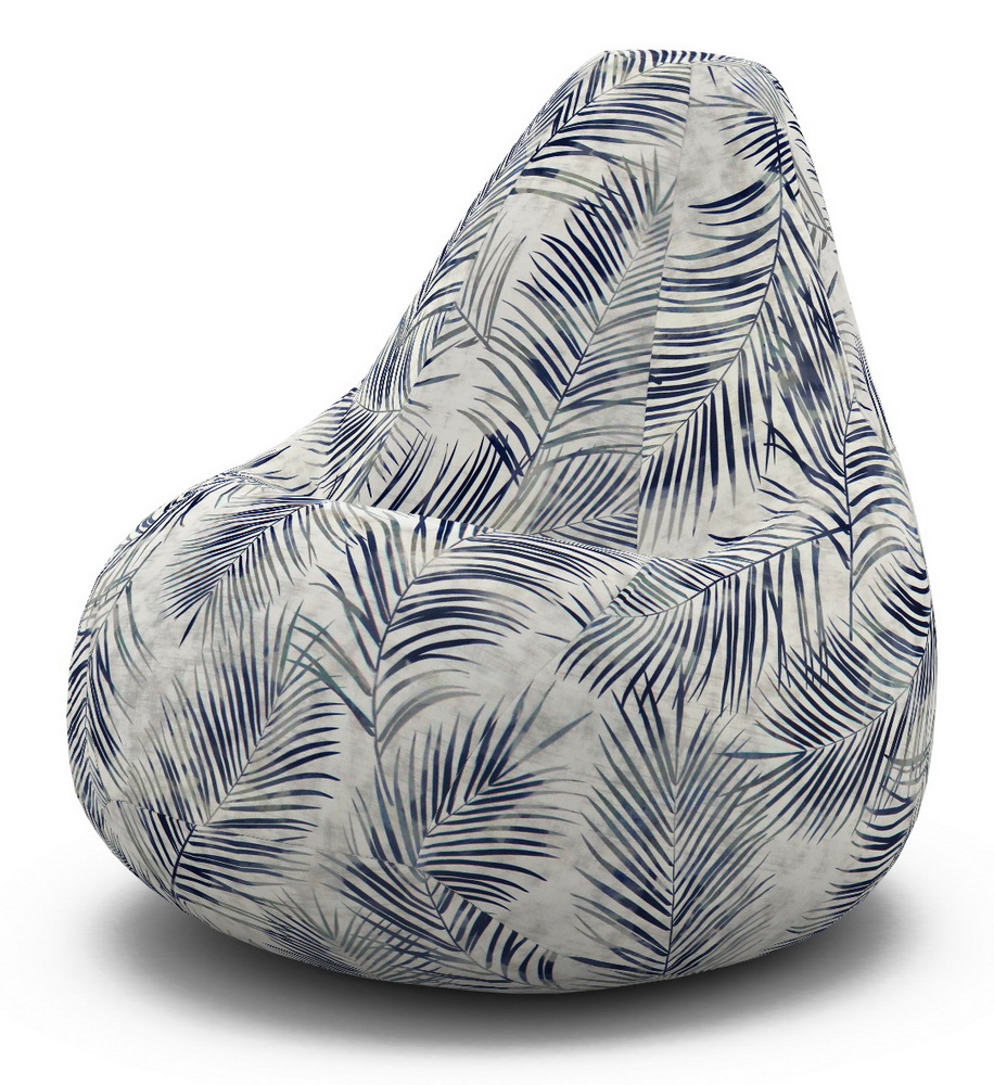 

Кресло мешок PUFOFF XXXL Tropical Blue, Blue