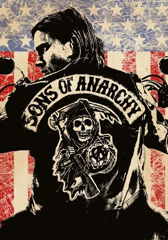 

Постер к сериалу "Сыны анархии" (Sons of Anarchy) Оригинальный 58,4x83,8 см