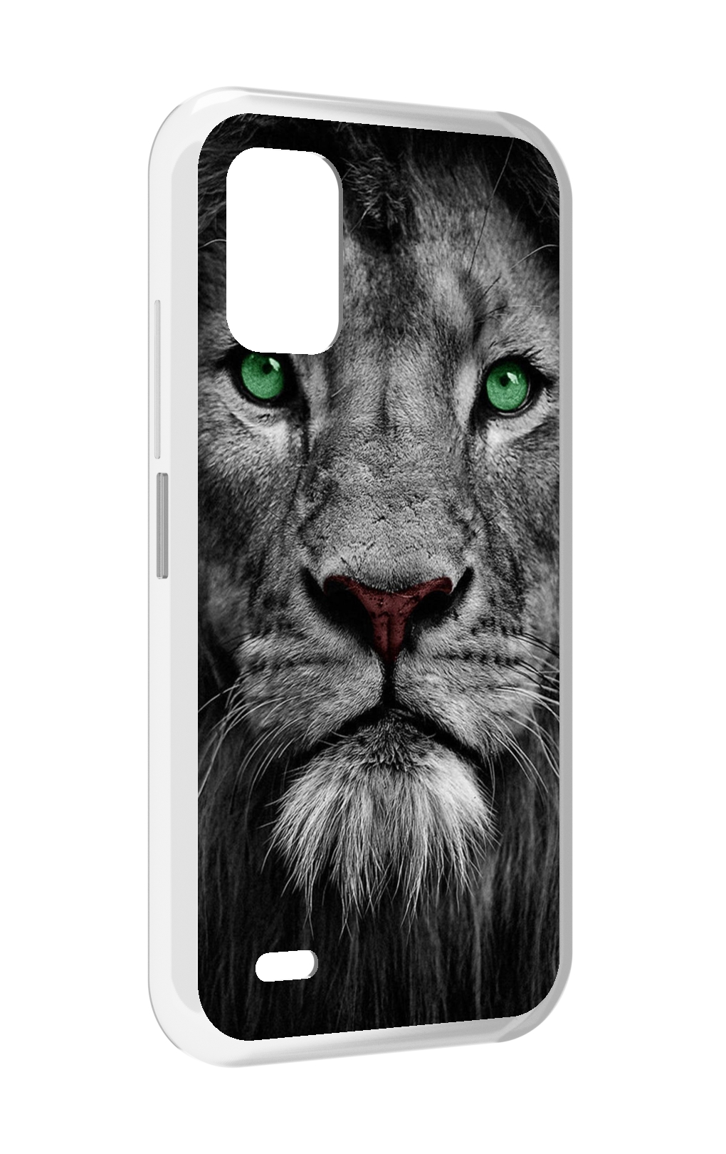 

Чехол MyPads Лев-зеленоглазый мужской для UMIDIGI Bison GT2 / GT2 Pro, Прозрачный, Tocco