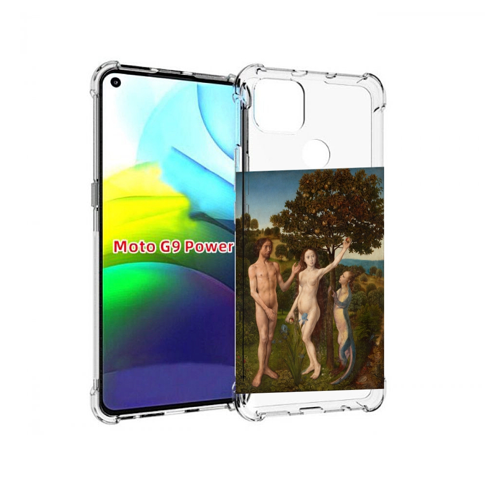 

Чехол MyPads грехопадение для Motorola Moto G9 Power, Прозрачный, Tocco