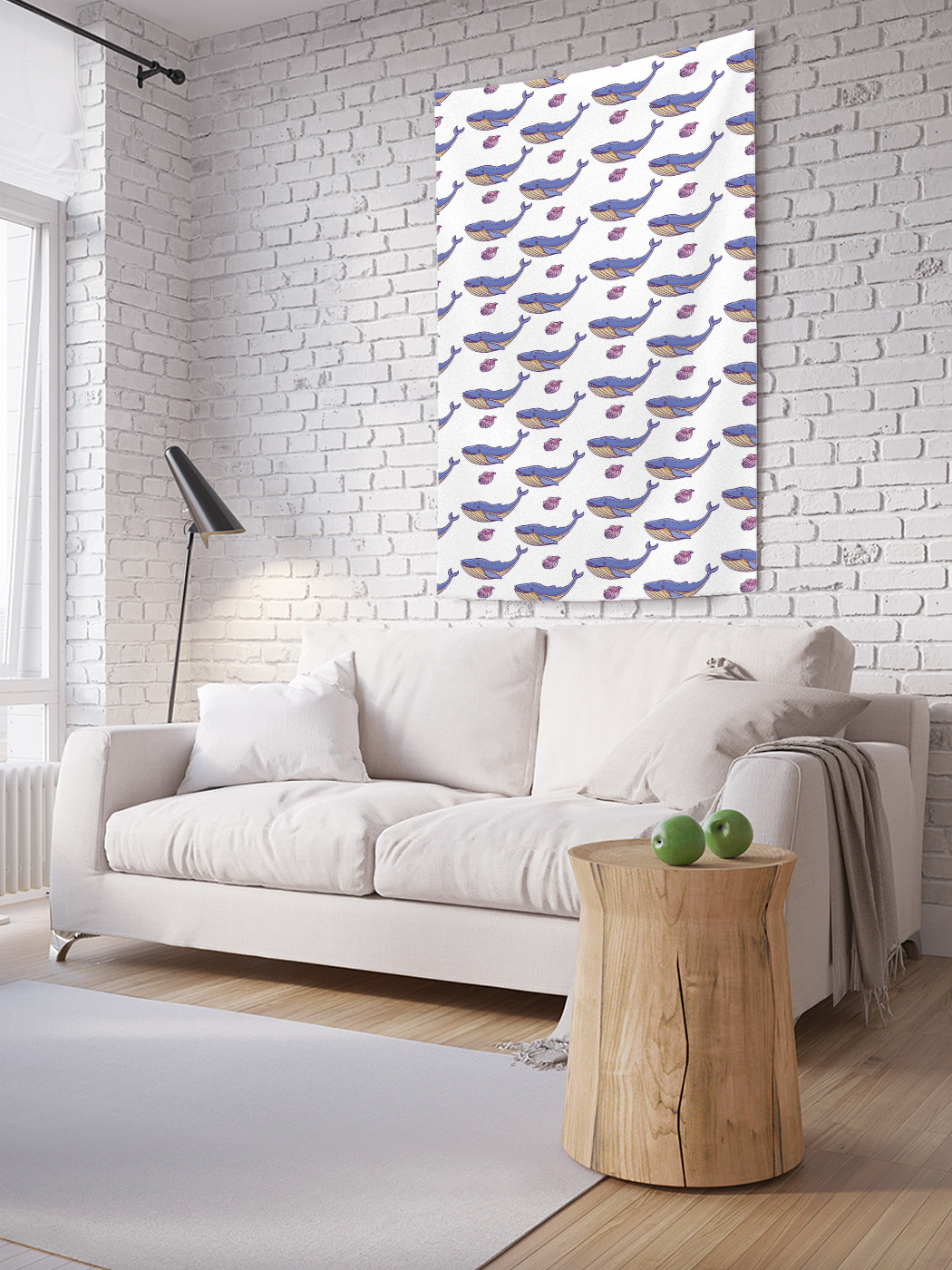 

Вертикальное фотопанно на стену JoyArty Киты и планктон 150x200 см, Киты и планктон