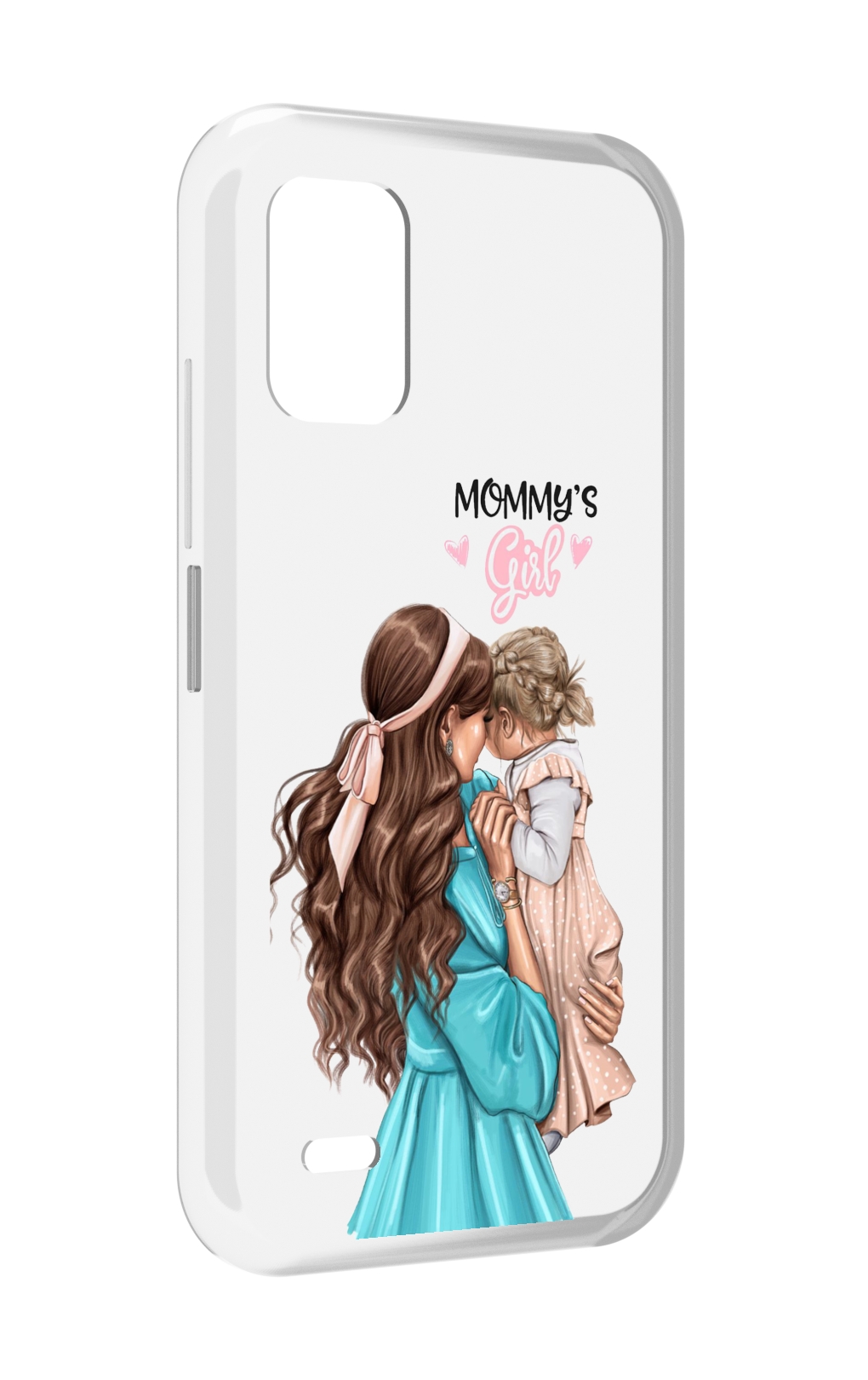 

Чехол MyPads Мама-девочки женский для UMIDIGI Bison GT2 / GT2 Pro, Прозрачный, Tocco