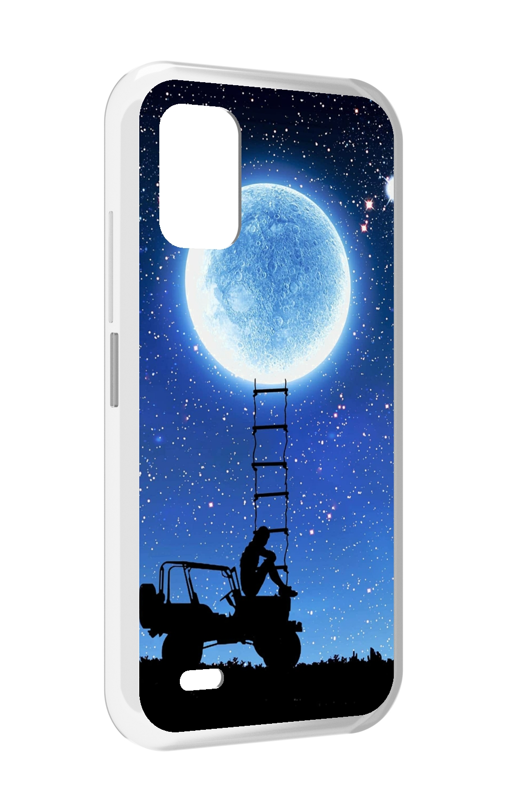 

Чехол MyPads Машина-на-лун для UMIDIGI Bison GT2 / GT2 Pro, Прозрачный, Tocco
