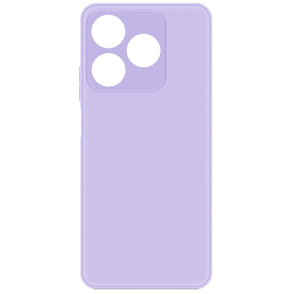 

Чехол-накладка Krutoff Silicone Case для Realme C63 лаванда, Фиолетовый