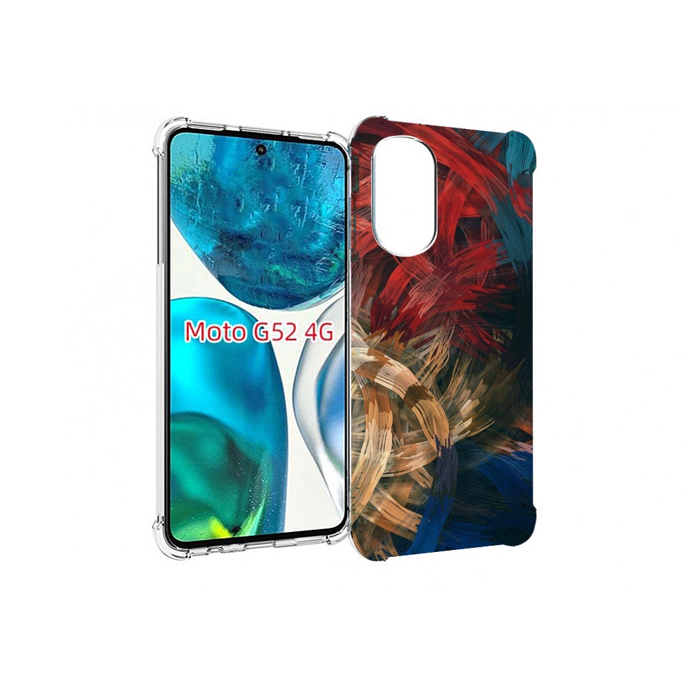 

Чехол MyPads раскрашенная медь для Motorola Moto G82 / Moto G52, Прозрачный, Tocco