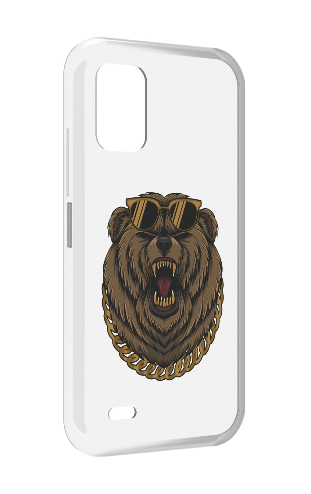 

Чехол MyPads Медведь-в-очках-2 для UMIDIGI Bison GT2 / GT2 Pro, Прозрачный, Tocco