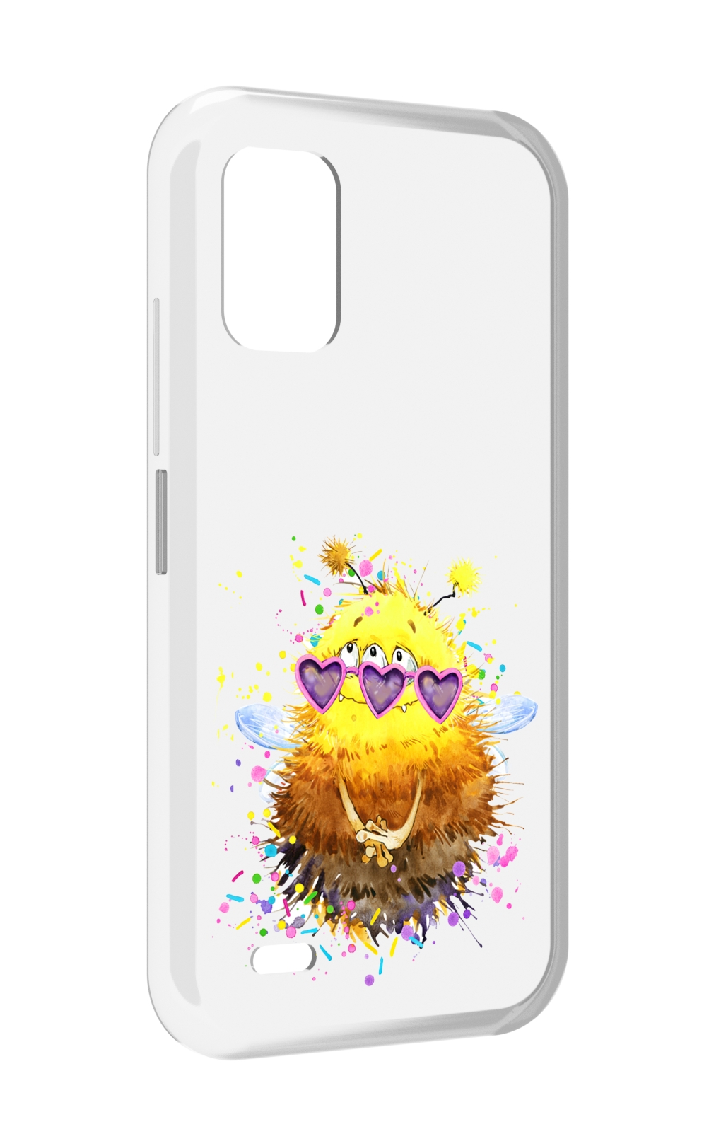 

Чехол MyPads Пушитый шмель для UMIDIGI Bison GT2 / GT2 Pro, Прозрачный, Tocco