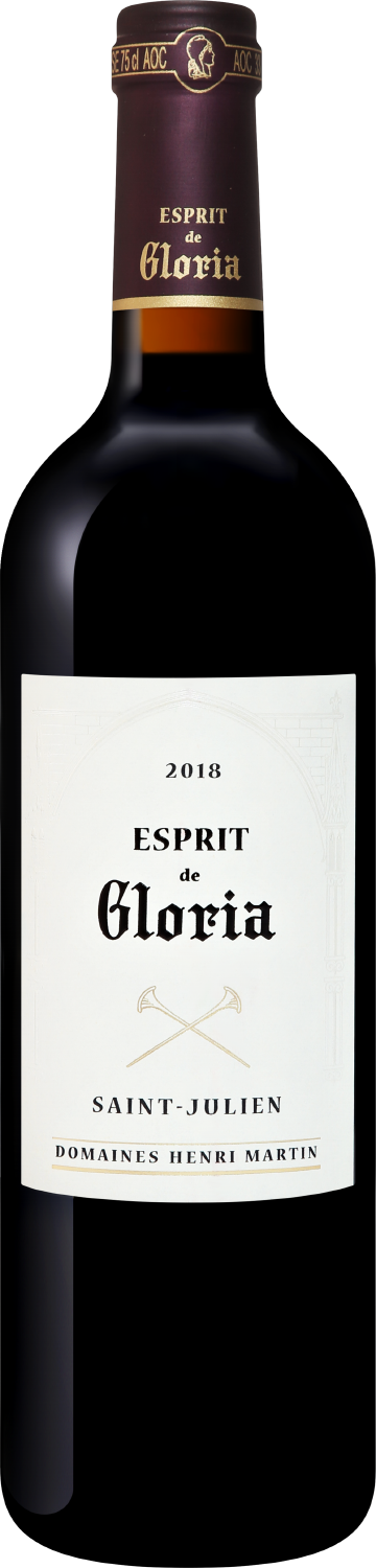 

Вино красное сухое Chateau Gloria Esprit de Gloria Saint-Julien AOC 13,5 % 0,75 л