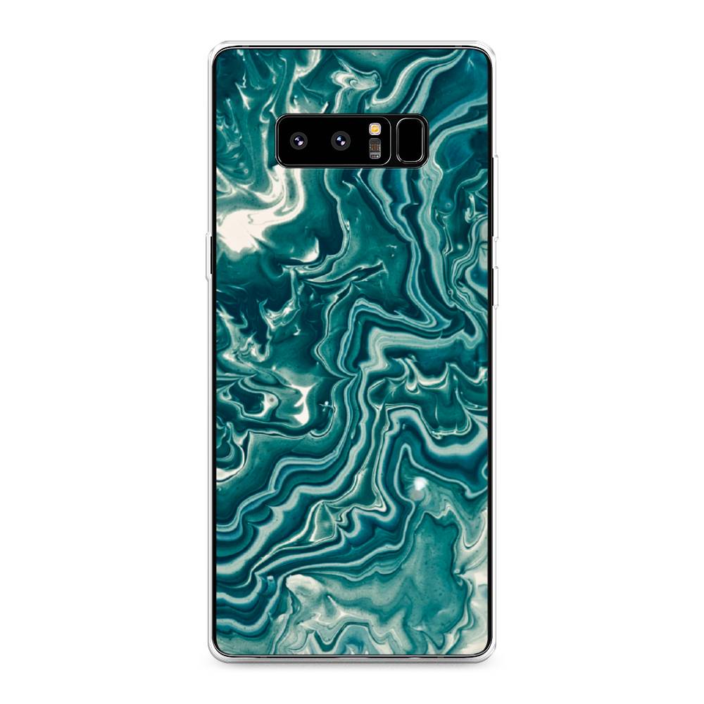 

Чехол Awog на Samsung Galaxy Note 8 "Минералы 4", Голубой, 25250-3