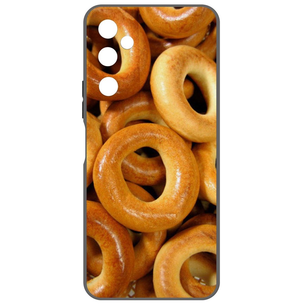 

Чехол-накладка Krutoff Soft Case Сушки для Tecno Pova Neo 2, Черный