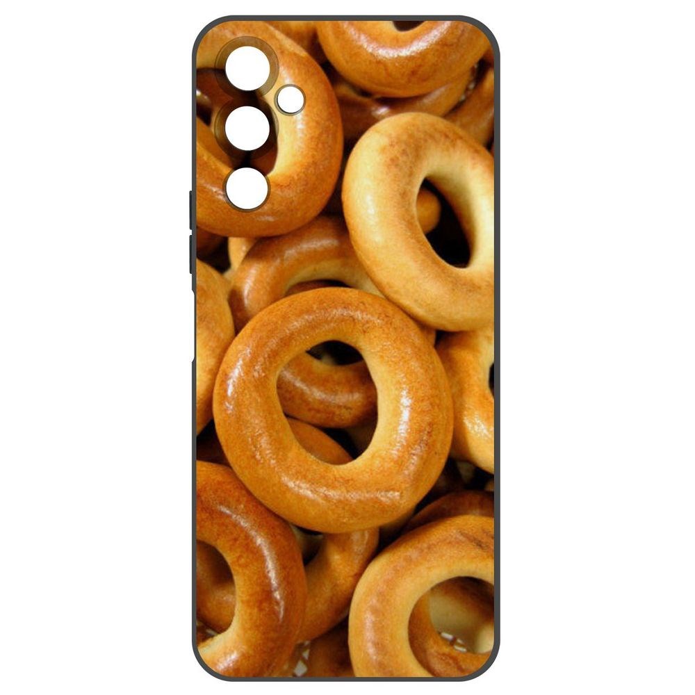 

Чехол-накладка Krutoff Soft Case Сушки для Tecno Pova 4, Черный
