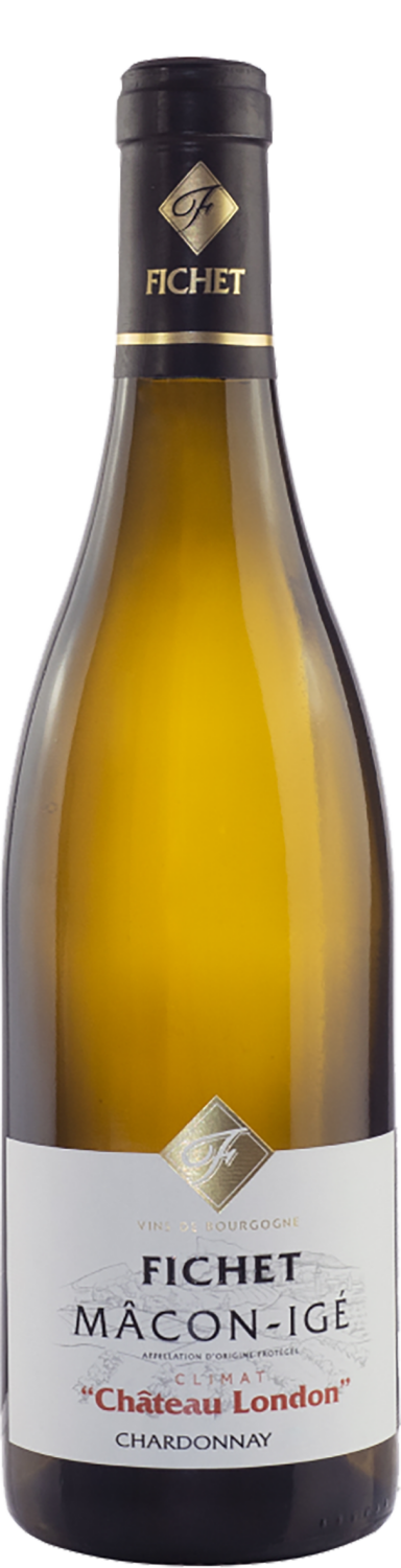 

Вино белое сухое Domaine Fichet Chateau London Macon-Ige Climat AOC 13 % 0,75 л
