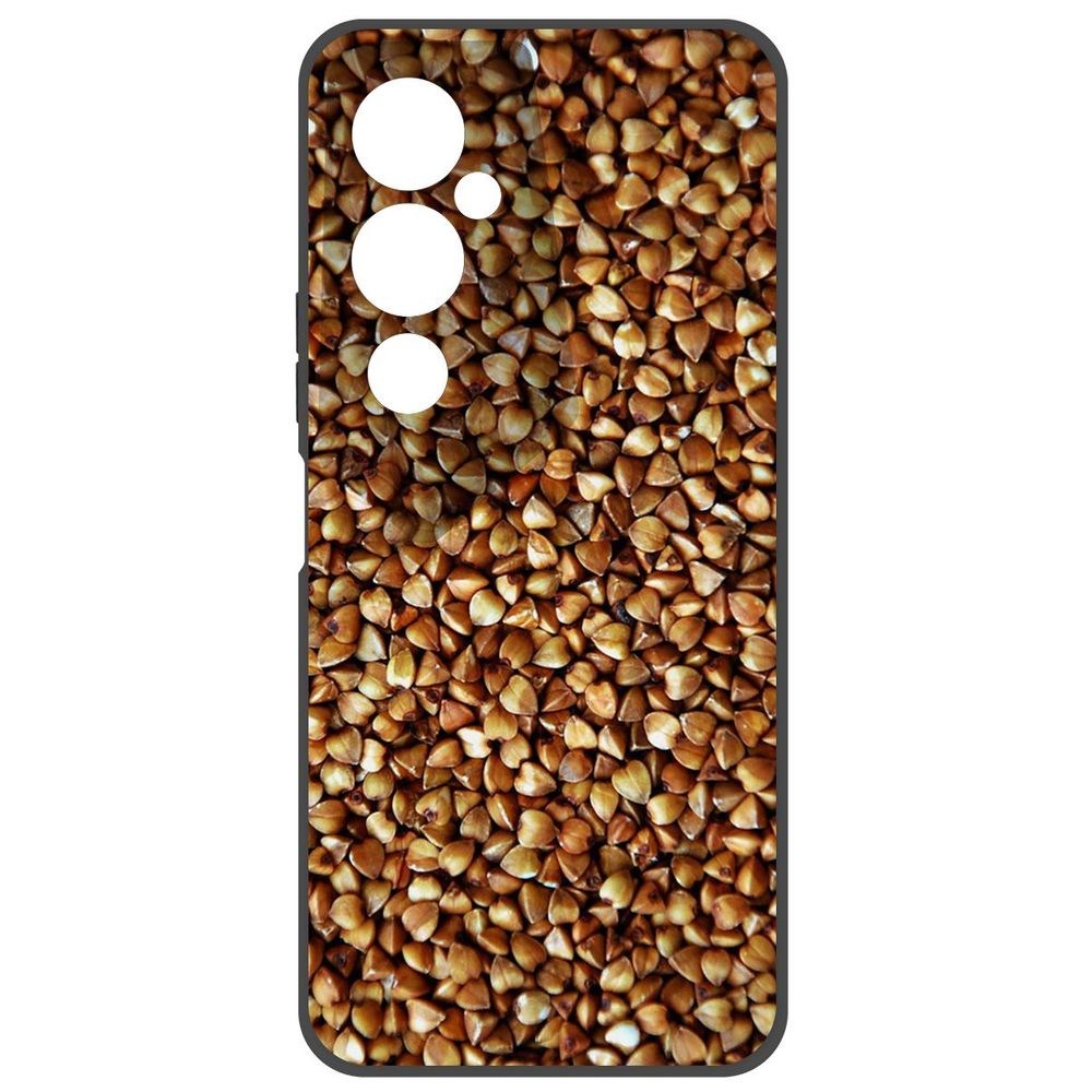 

Чехол-накладка Krutoff Soft Case Гречка для Tecno Pova 4 Pro, Черный