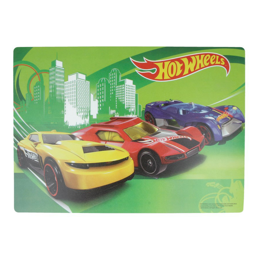 

Коврик на стол Centrum Hot Wheels 34 х 24 см, Зеленый