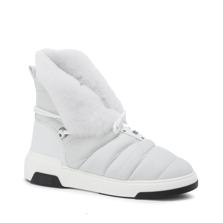 

Дутики женские Casadei 2X887T0211 белые 39 EU, 2X887T0211