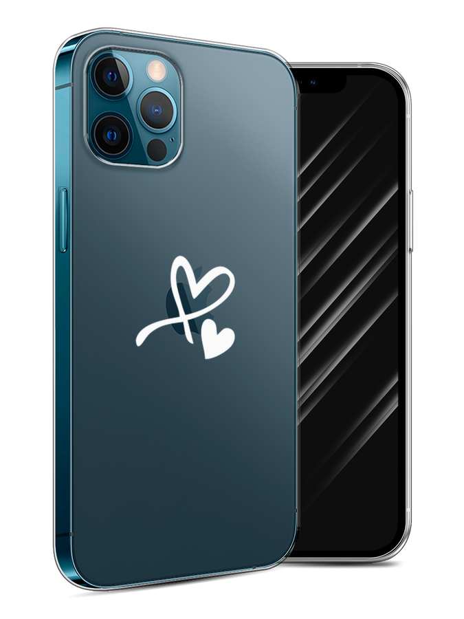 

Чехол Awog на Apple iPhone 12 Pro / Айфон 12 Pro "Сердечко минимализм", Разноцветный, 12850-6