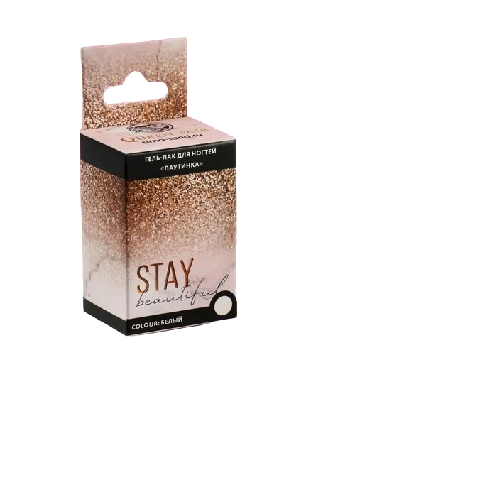 

Гель-паутинка «STAY BEAUTIFUL», 3-х фазный, LED/UV, 8 мл, цвет белый, Гель-лак SpiderWeb