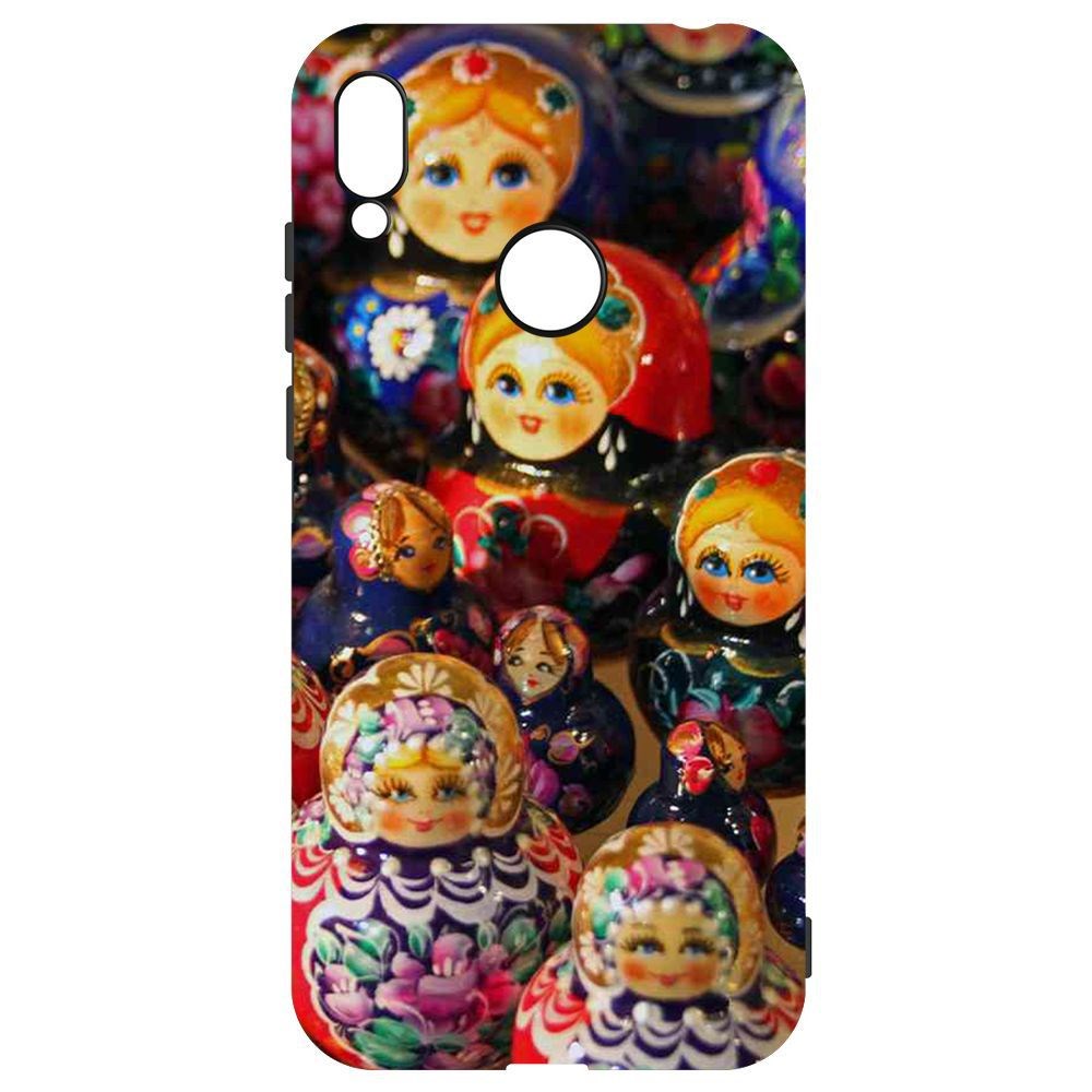 Чехол-накладка Krutoff Soft Case Матрешка для Honor 8A