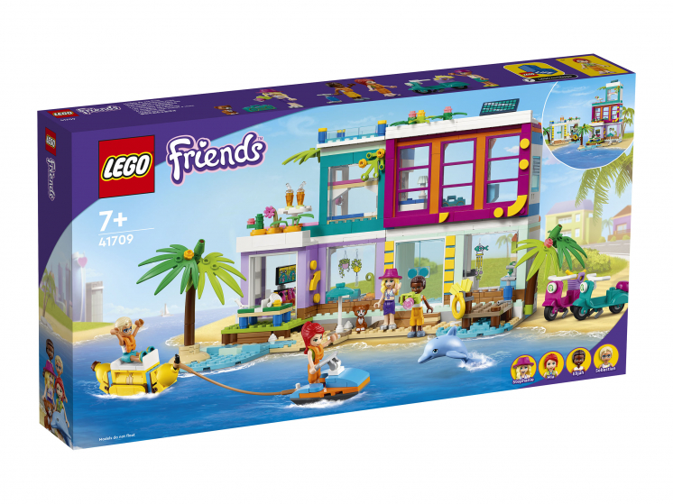 Конструктор LEGO Friends Пляжный дом для отдыха 41709