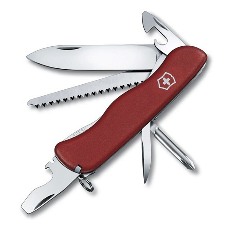 

Нож перочинный Victorinox Trailmaster (0.8463) 111мм 12функций красный, Красный;серебристый, УТ-00048895