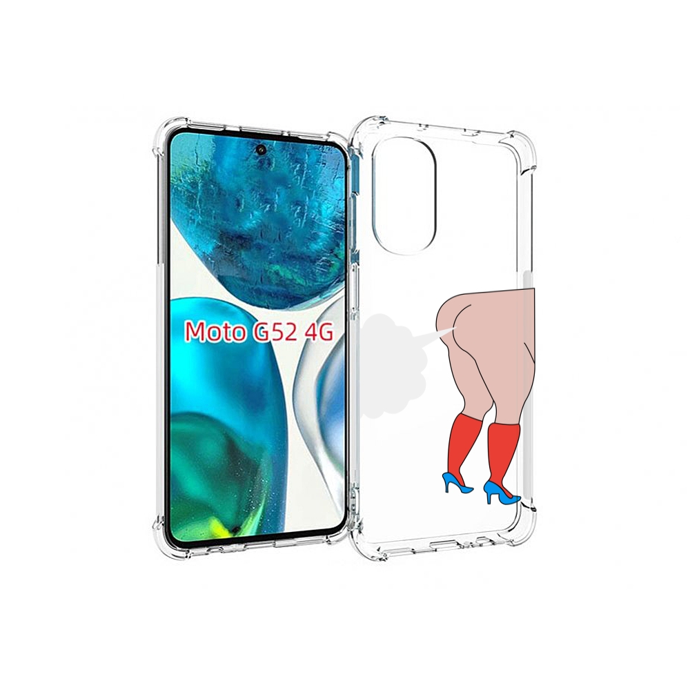 

Чехол MyPads смешная-ситуация детский для Motorola Moto G82 / Moto G52, Прозрачный, Tocco