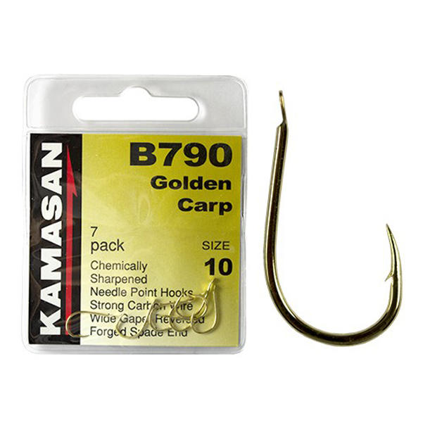 

Крючки Kamasan B790-8 Golden Carp, HPB790008P