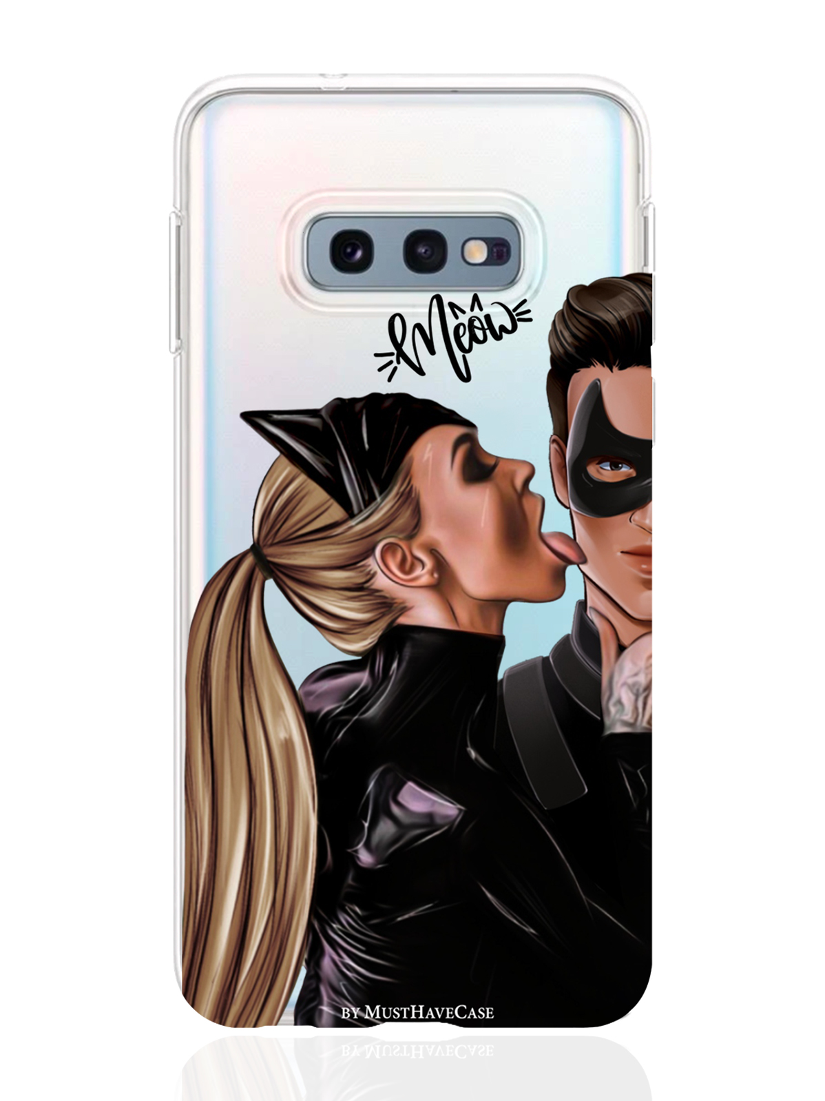 

Чехол MustHaveCase для Samsung Galaxy S10E Кошечка с парнем, Прозрачный;черный;коричневый, Кошечка с парнем для Samsung Galaxy S10e