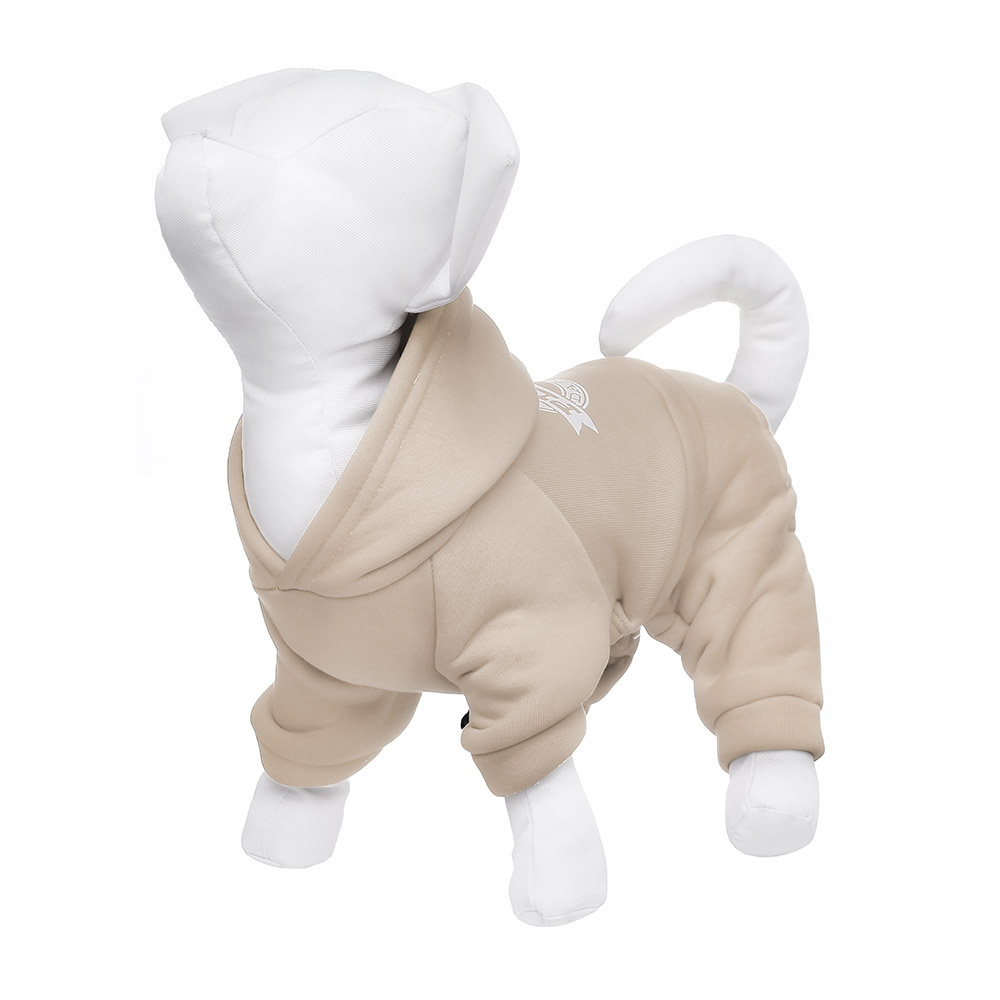 Костюм с капюшоном для собак Yami-Yami бежевый XL