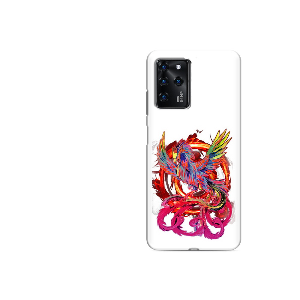 

Чехол MyPads Tocco для ZTE Blade V30 Vita красочный феникс (PT224728.460.414), Прозрачный, Tocco