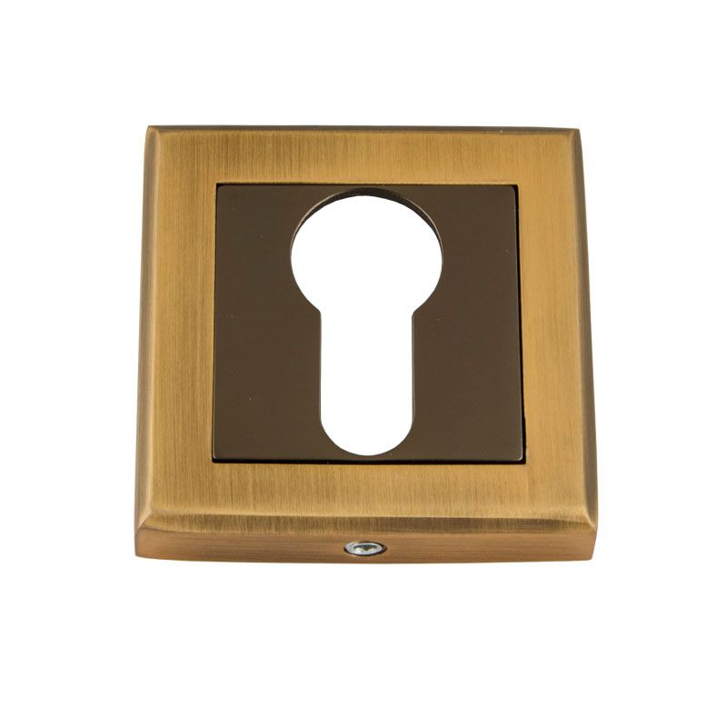 Накладка на ключевой цилиндр НОРА-М НК-К Матовый кофе комплект накладок на ключевой цилиндр archie сl b