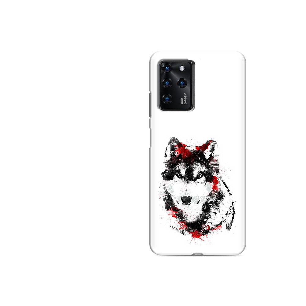 

Чехол MyPads Tocco для ZTE Blade V30 Vita кровавый волк (PT224728.460.416), Прозрачный, Tocco