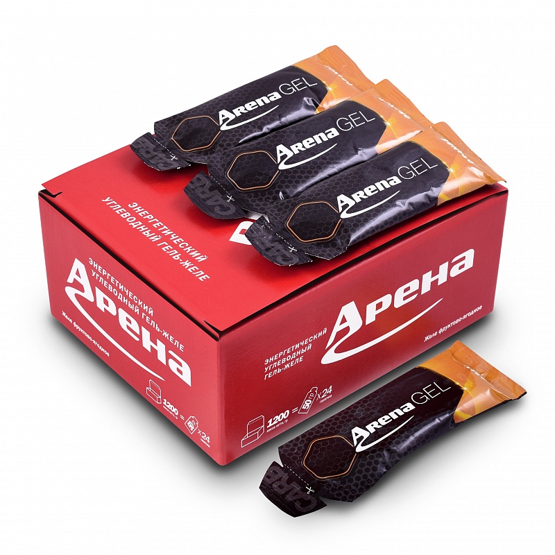 Гель энергетический Arena Gel, апельсин (кор.24шт.)