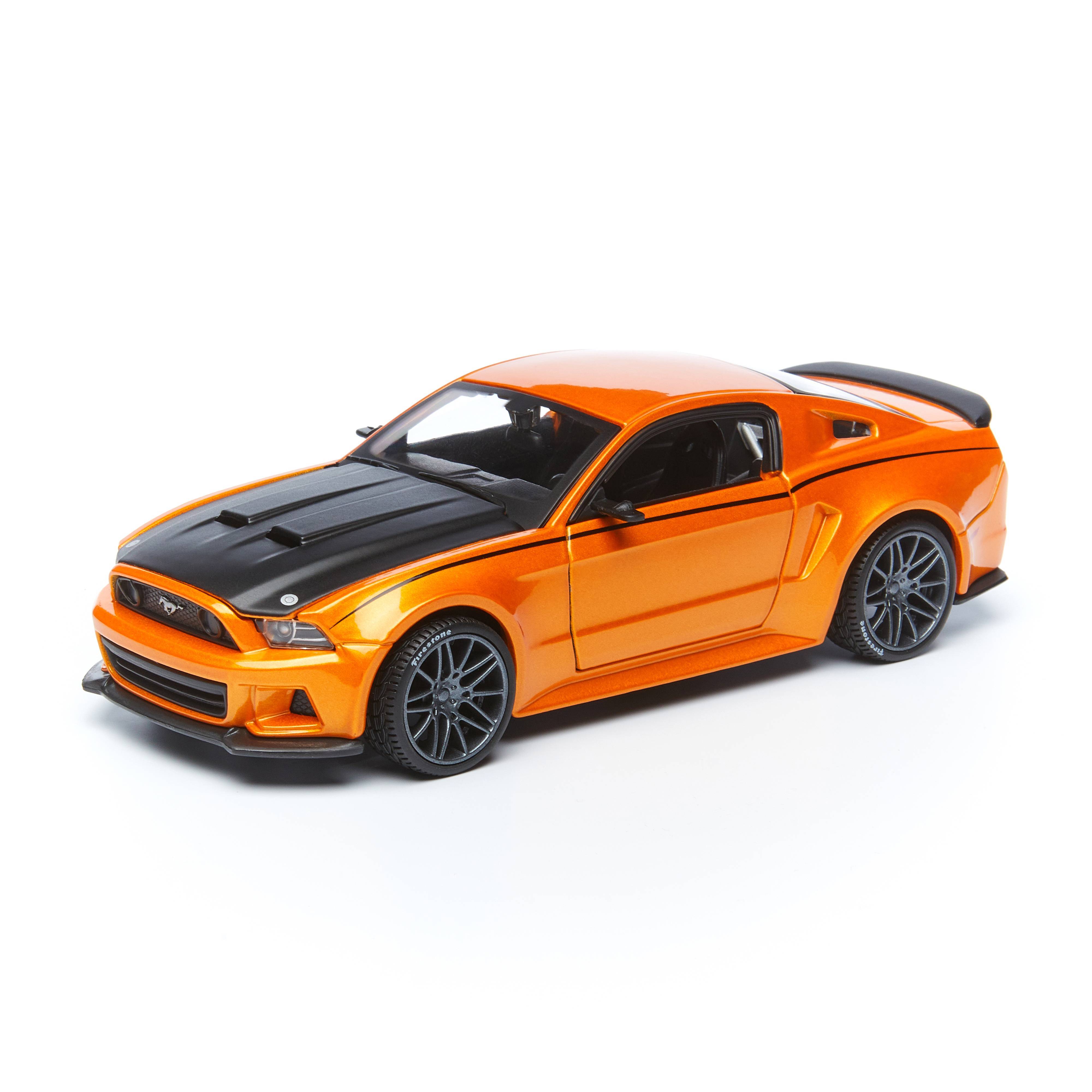 

Maisto Сборная модель машины 1:24 Ford Mustang Street Racer SPAL, оранжевый 39127, 39127