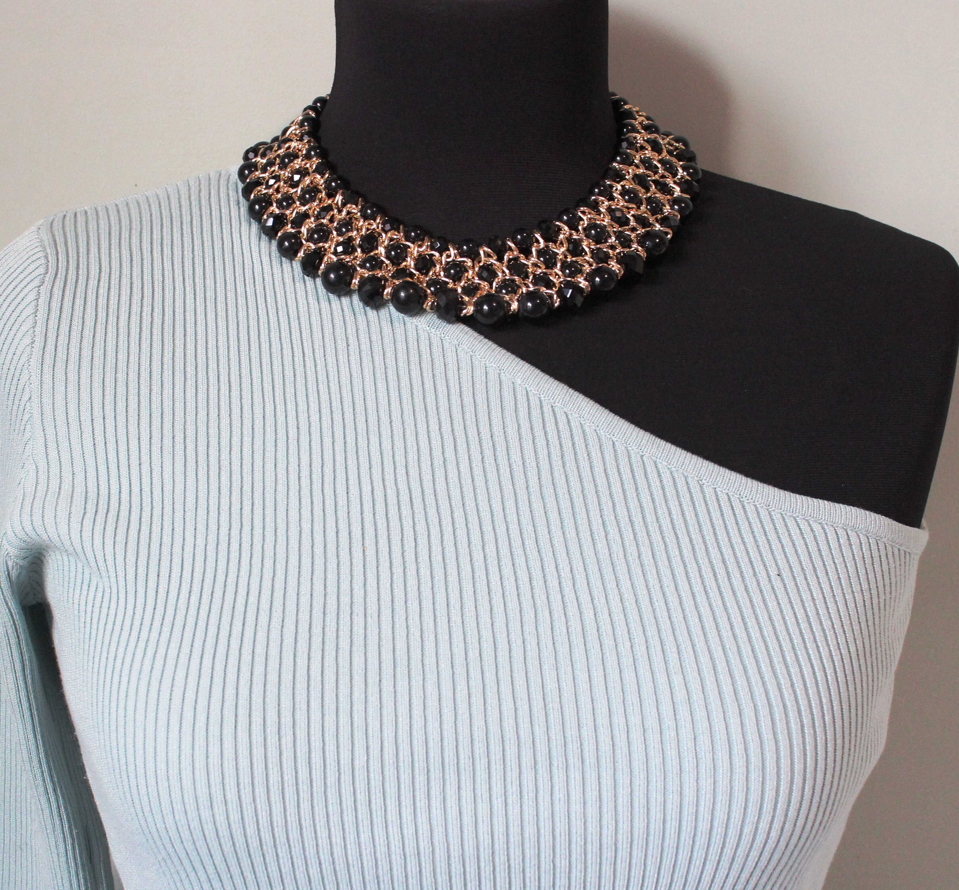 Ожерелье из бижутерного сплава 35 см Fashion Jewerly 170, жемчуг искусственный