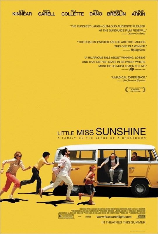 

Постер к фильму "Маленькая мисс Счастье" (Little Miss Sunshine) A2