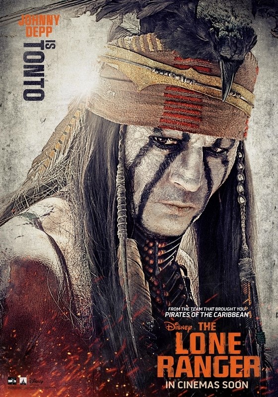 Постер к фильму Одинокий рейнджер (The Lone Ranger) Оригинальный 58,4x83,8 см