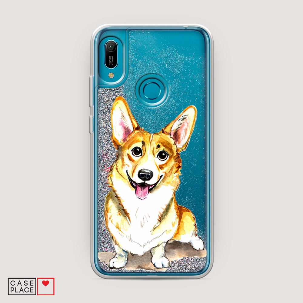 

Чехол Awog на Huawei Y6 2019/Honor 8a/8a Pro/Y6s "Малыш корги", Разноцветный, 68691-1