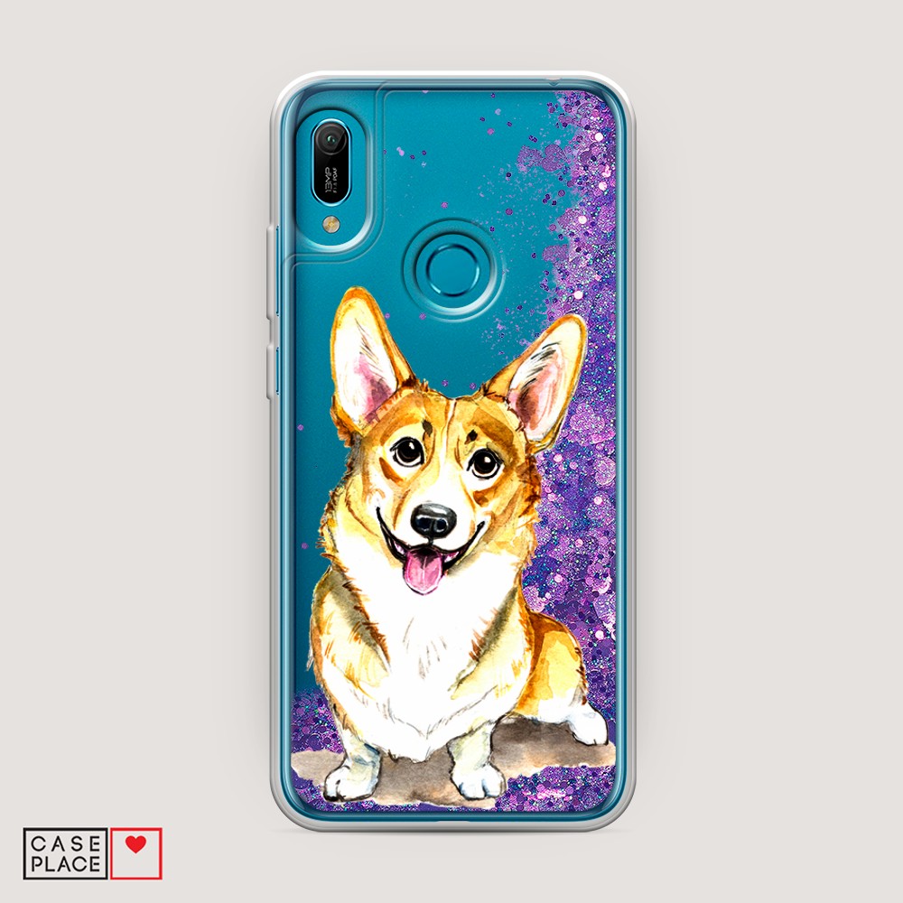 

Чехол Awog на Huawei Y6 2019/Honor 8a/8a Pro/Y6s "Малыш корги", Разноцветный, 68692-1