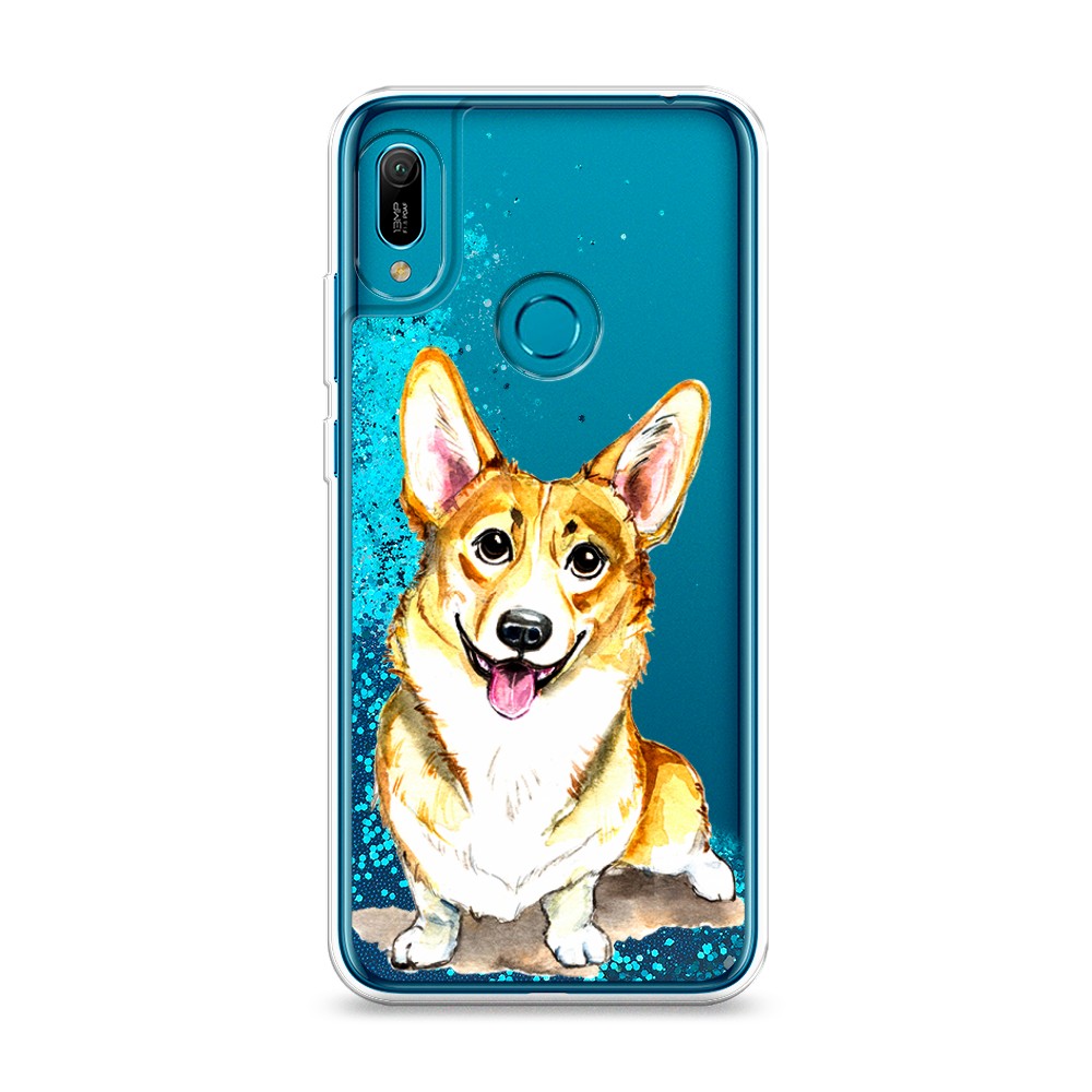 

Чехол Awog на Huawei Y6 2019/Honor 8a/8a Pro/Y6s "Малыш корги", Разноцветный, 68693-1