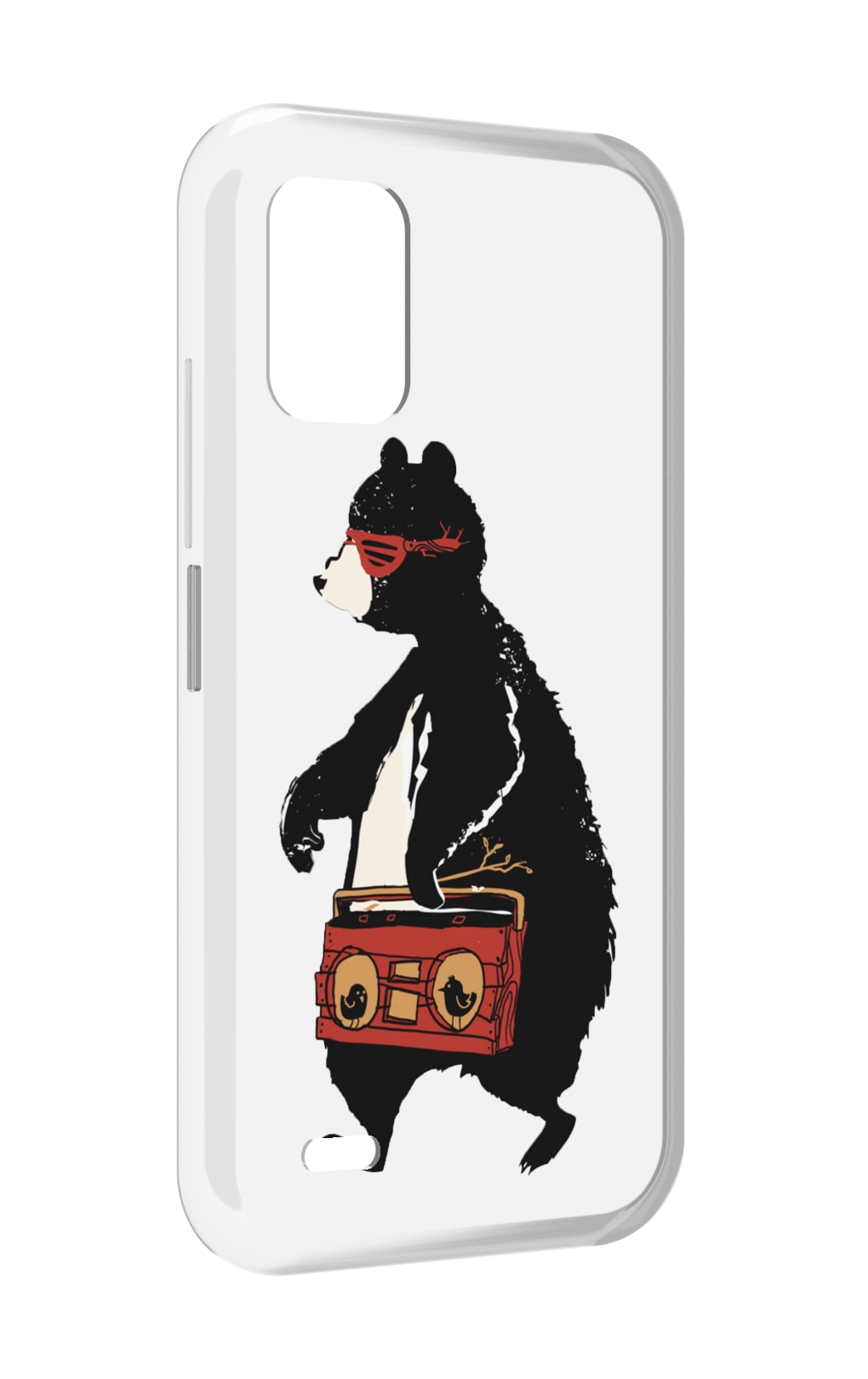 

Чехол MyPads Музыкальный медведь для UMIDIGI Bison GT2 / GT2 Pro, Прозрачный, Tocco