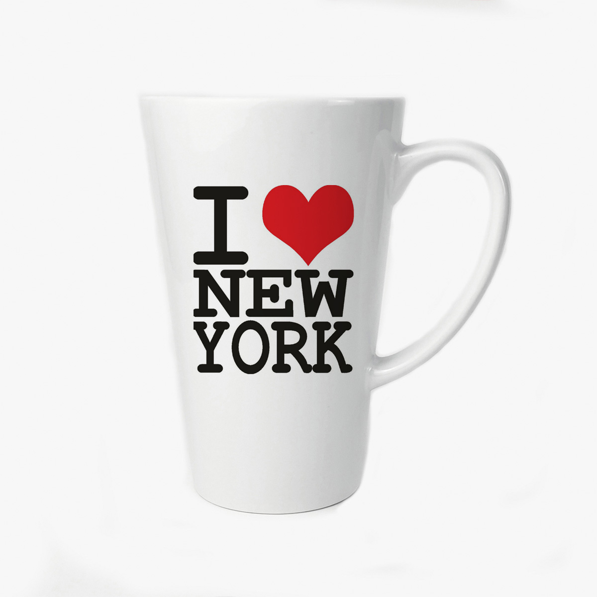 фото Большая конусная кружка coolpodarok путешествия i love new york